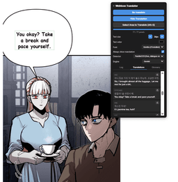 Made my own manhwa translator